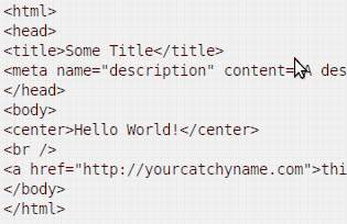 HTML Primer